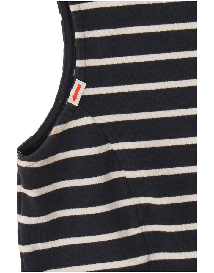 Jack Wills Γυναικεία Μπλούζα Τοπ UK 8 Small Navy Blue ριγέ ναυτικό