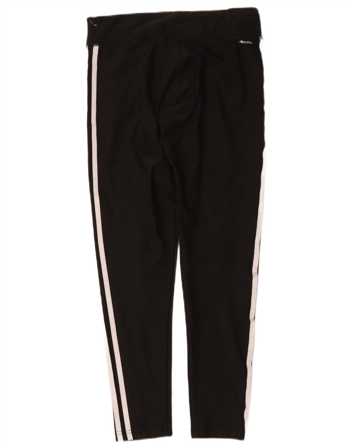 Adidas Γυναικεία Crop κολάν UK 8 Small Black Polyester