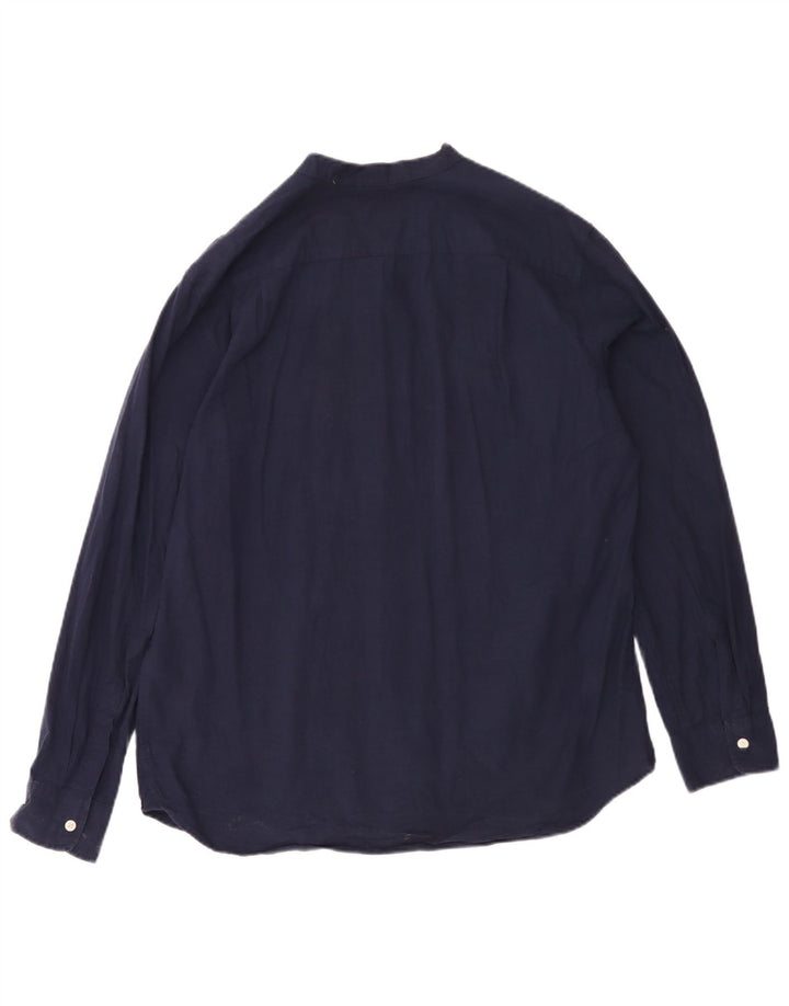 Ανδρικό πουκάμισο Levi's Standard Large Navy Blue από βαμβάκι