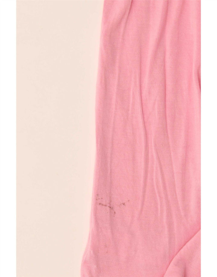 Gap Γυναικείο T-Shirt Top UK 10 Small Pink Rayon