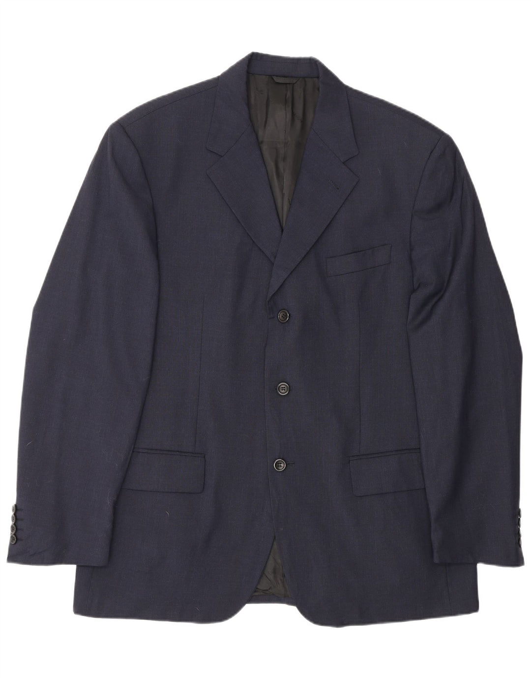 Ανδρικό μπουφάν μπλέιζερ Brooksfield 3 κουμπιών IT 54 2XL Navy Blue Wool