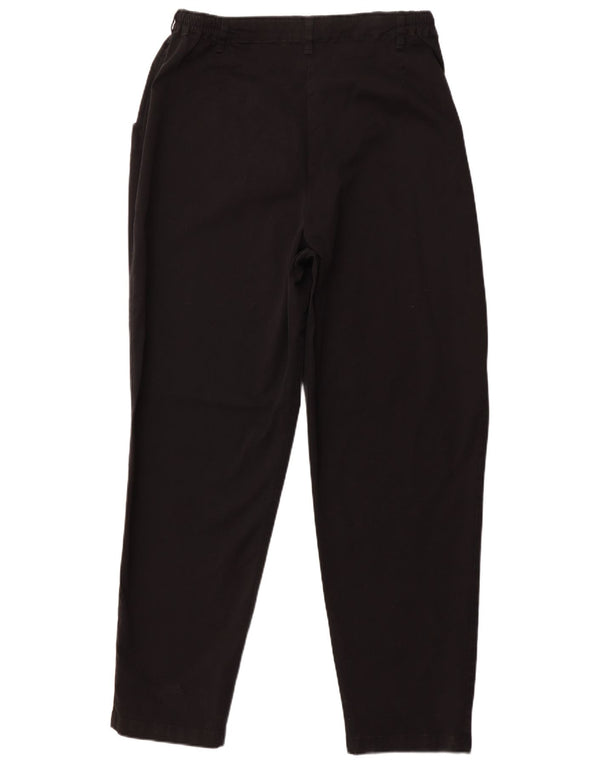 Γυναικείο παντελόνι Chino LEE US 22 3XL W40 L31 μαύρο βαμβακερό