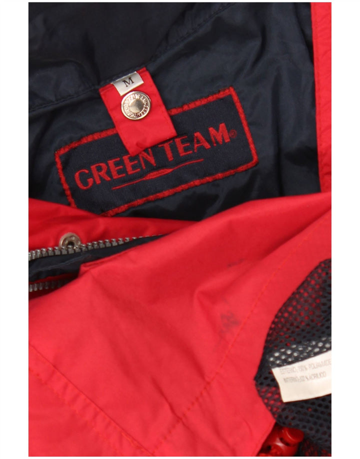 Ανδρικό Windbreaker Jacket VINTAGE UK 38 Medium Red Polyamide