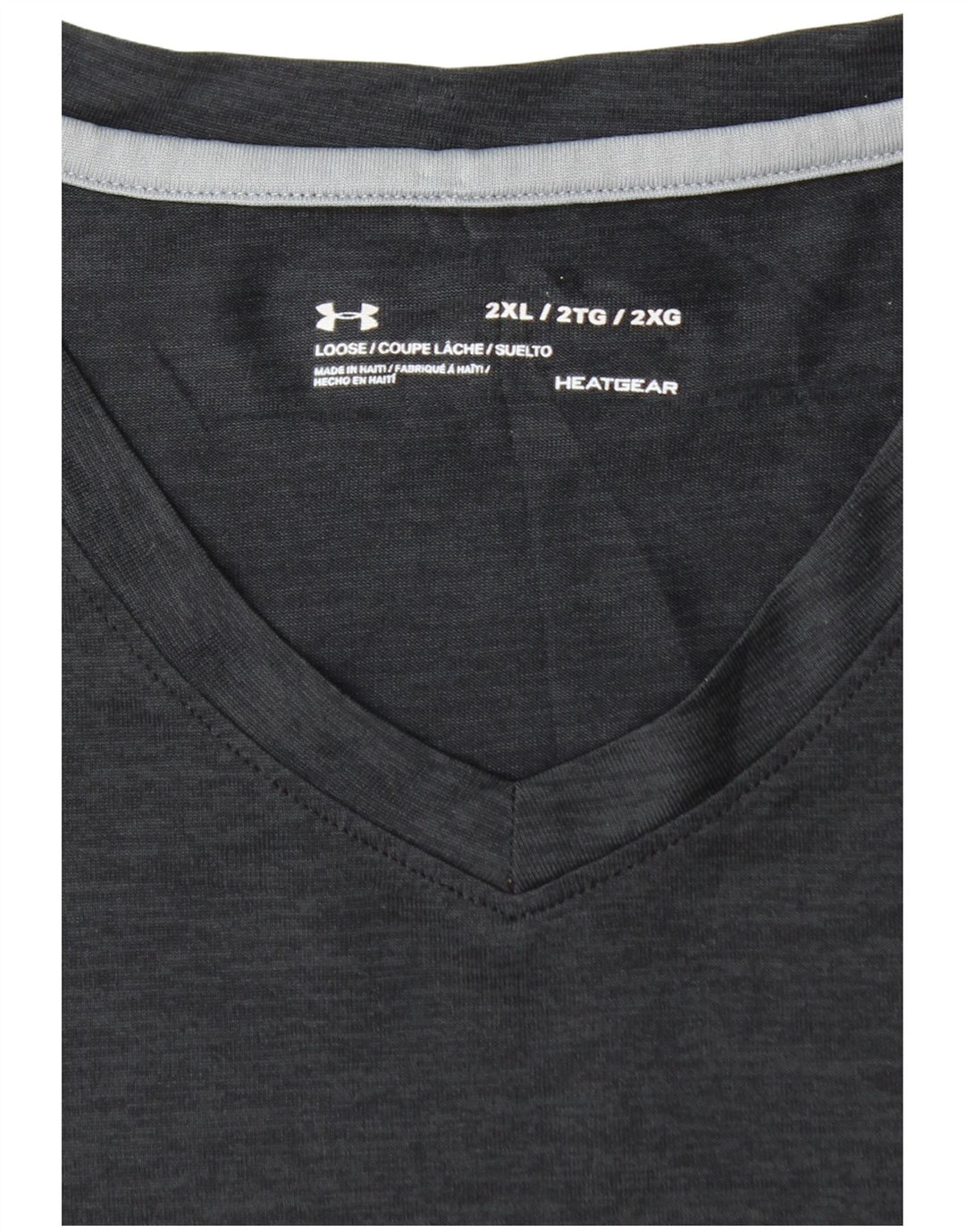 Ανδρικό μπλουζάκι UNDER Armor Heat Gear Top 2XL Μαύρο