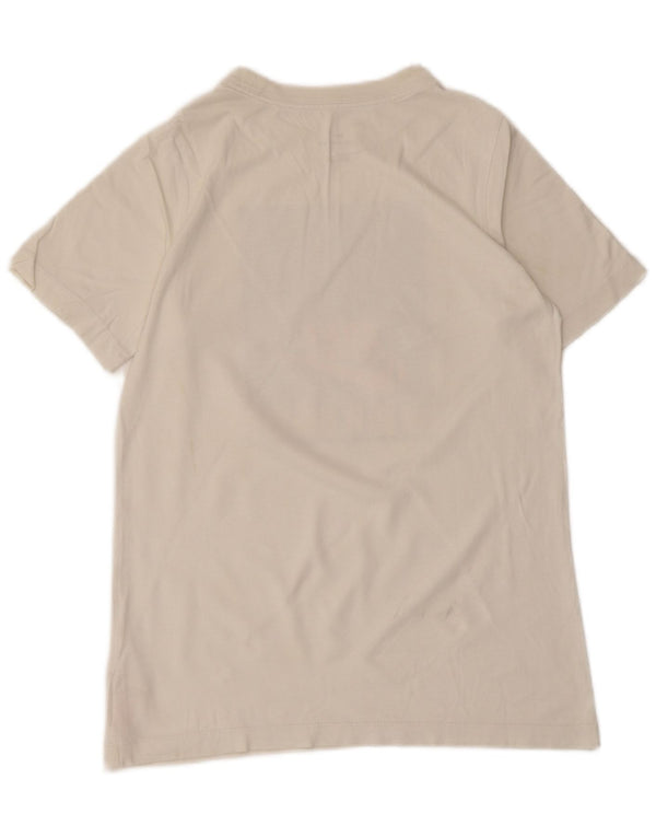 Nike Boys Graphic T-Shirt Top 12-13 Years Large White Cotton