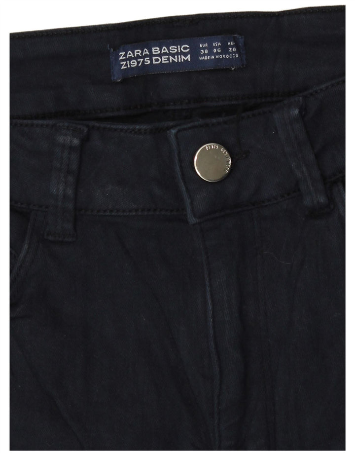Zara Γυναικείο Slim Jeans EU 38 Small W28 L28 Navy Blue