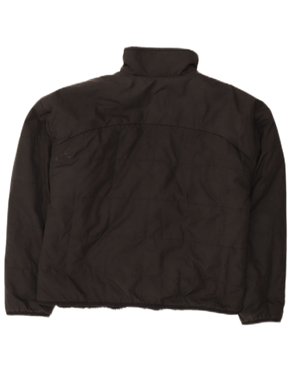 The North Face Girls Reversible padded Jacket 11-12 Years Large Black