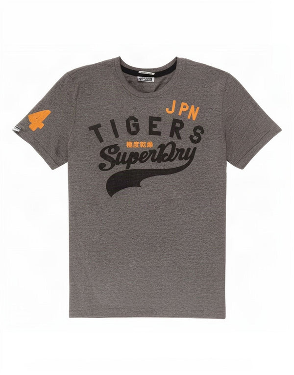 Ανδρικό γραφικό T-Shirt Superdry Top XL Γκρι βαμβακερό