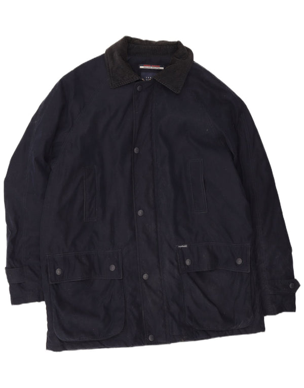 Sergio Tacchini Ανδρικό Utility Jacket UK 42 XL Navy Blue Polyester