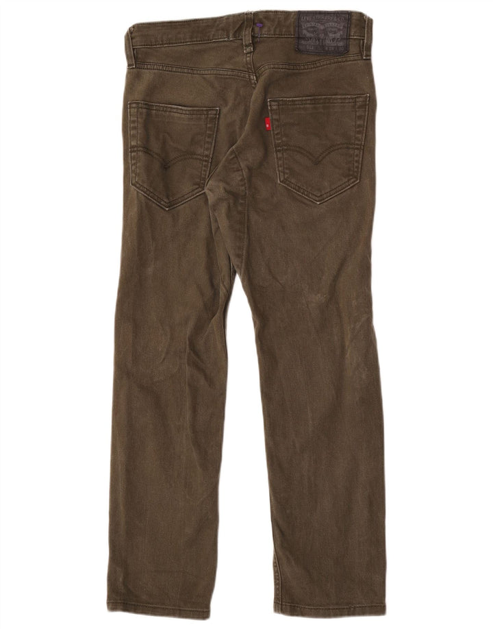 Levi's Mens 511 Slim Jeans W28 L26 Πράσινο βαμβακερό