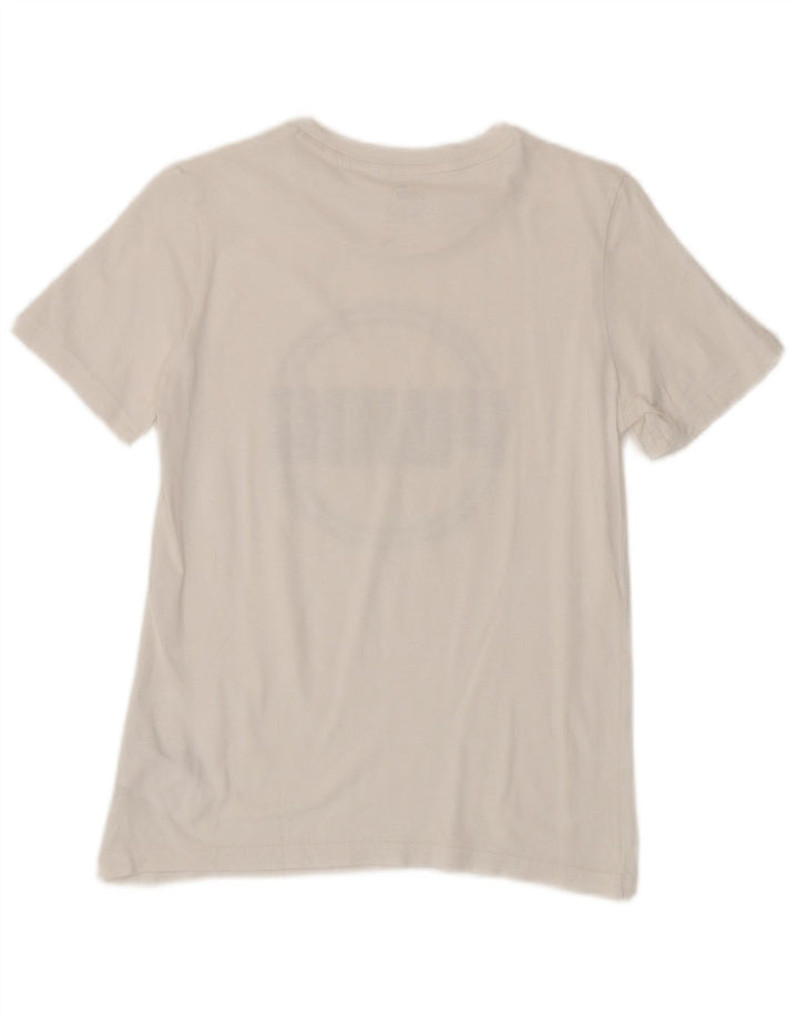 Μπλουζάκι Puma Boys Graphic T-Shirt 11-12 ετών μεσαίο λευκό βαμβακερό