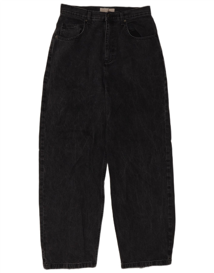 Topshop Γυναικεία φαρδιά φαρδιά τζιν W30 L32 Μαύρο Πολυεστέρας