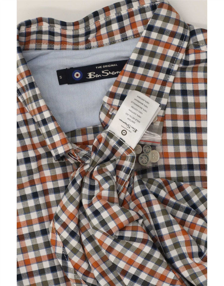 Ben Sherman Ανδρικό πουκάμισο Classic Fit Μικρό πολύχρωμο βαμβακερό Gingham