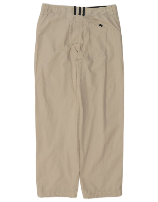 ADIDAS Boys Loose Fit Cargo Παντελόνι 11-12 ετών W30 L28 Beige Polyester