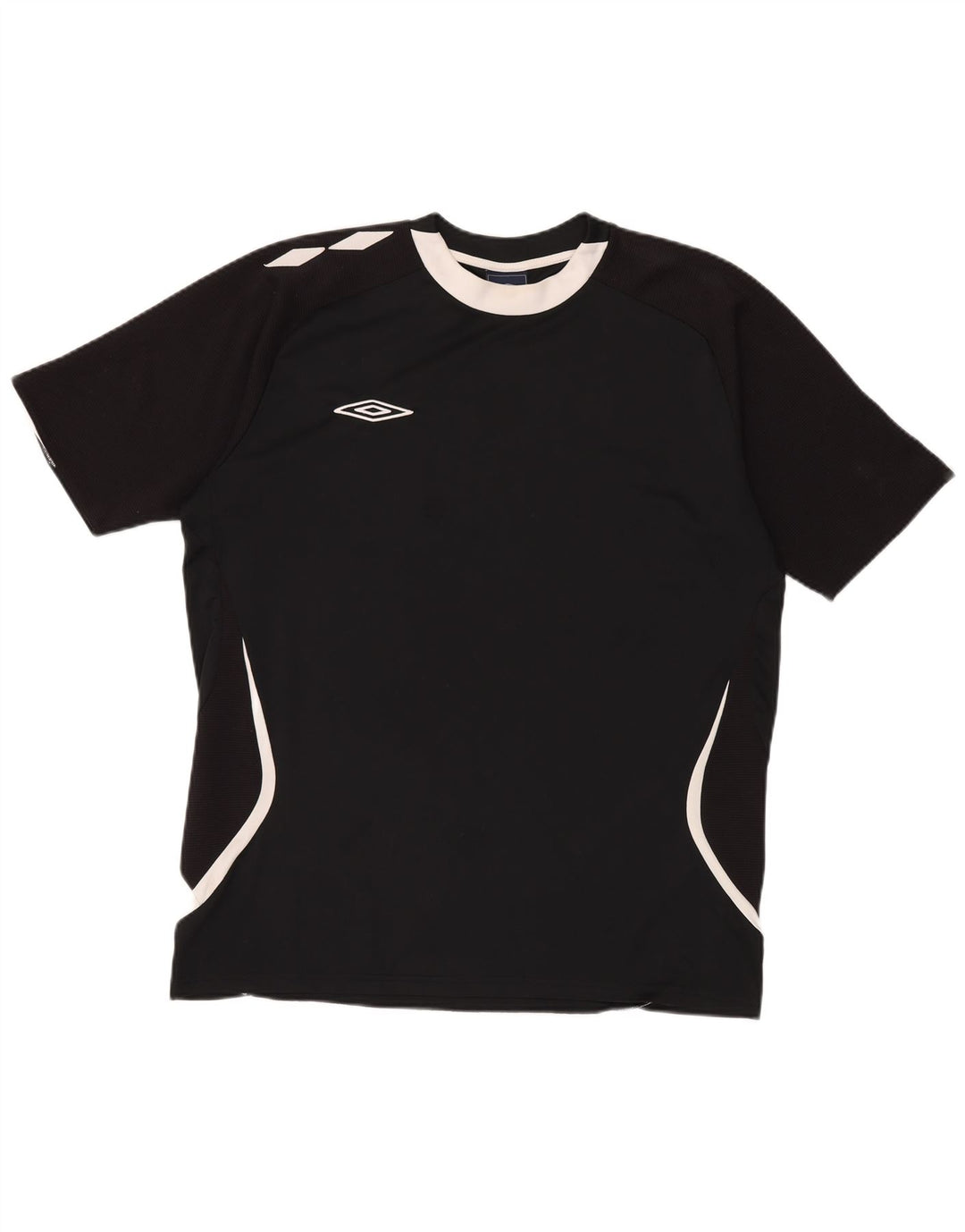 Ανδρικό γραφικό T-Shirt Umbro Top XL Μαύρο Colourblock Πολυεστέρας