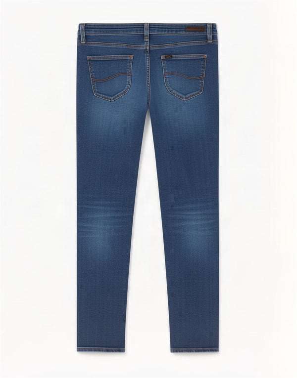 Lee Womens Scarlett Skinny Jeans W28 L31 Blue Cotton