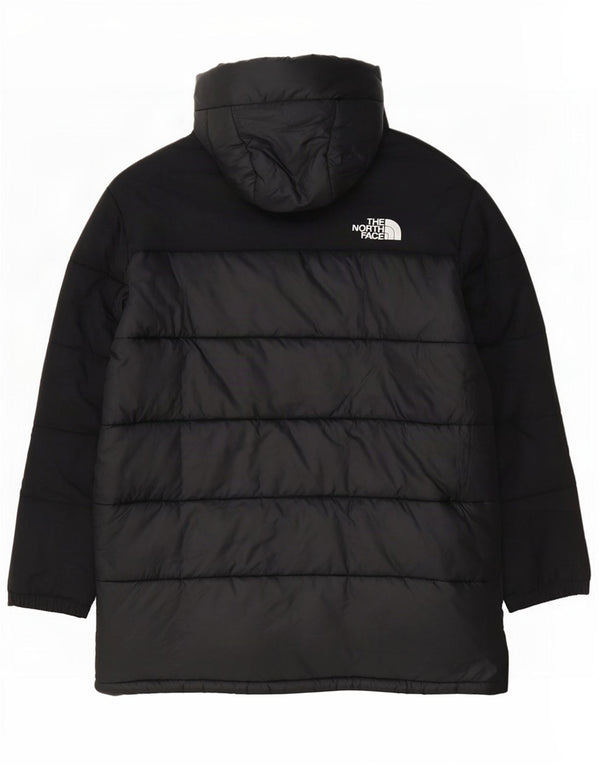 The North Face Ανδρικό μπουφάν με κουκούλα με επένδυση UK 44 2XL μαύρο νάιλον χρώματος
