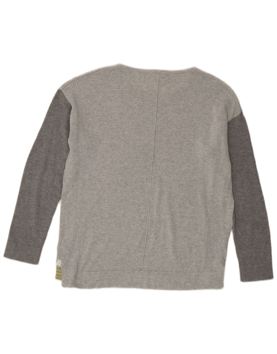White Stuff Γυναικείο υπερμεγέθη μακρυμάνικο UK 10 Small Grey Colourblock