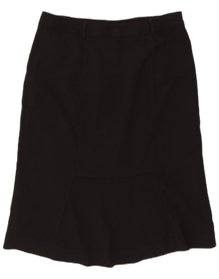 Γυναικεία φούστα Ralph Lauren σε γραμμή Α US 6 Medium W30 Μαύρο μαλλί