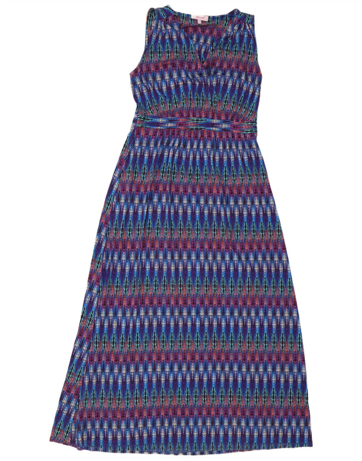 MARKS & SPENCER Womens Maxi Dress UK 14 Large Multicoloured Striped