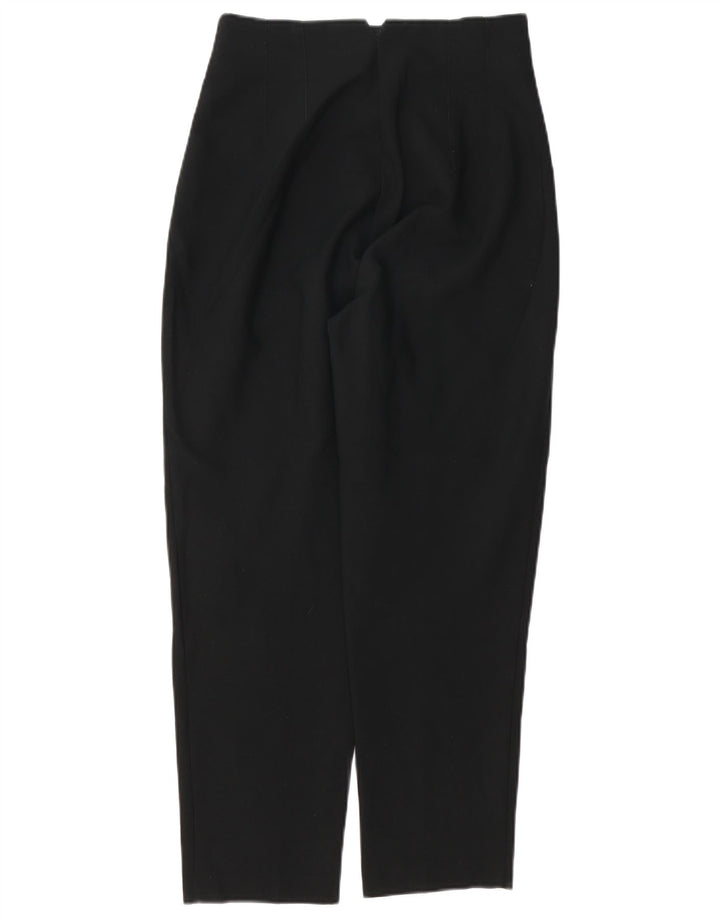Zara Γυναικείο κοστούμι κωνικό παντελόνι Medium W28 L27 Μαύρο πολυεστέρα
