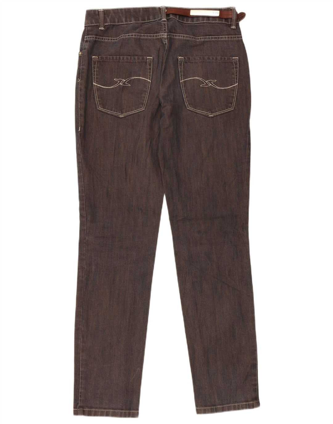 Trussardi Γυναικείο Slim Jeans W25 L30 Καφέ Βαμβακερό