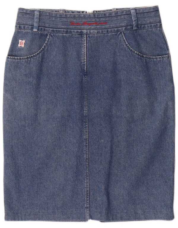Laura Biagiotti Γυναικεία Τζιν Φούστα W36 Large Blue