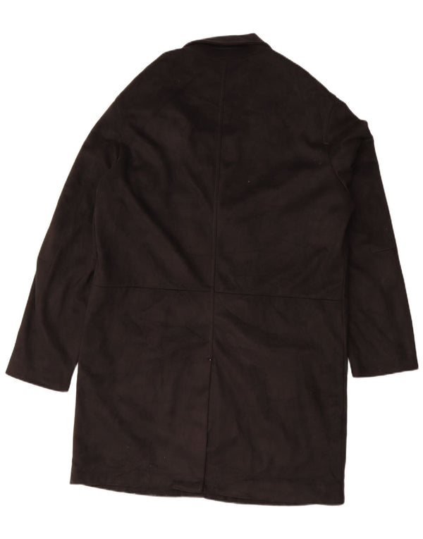 Ανδρικό παλτό Zara Loose Fit UK 38 Medium Black Polyester
