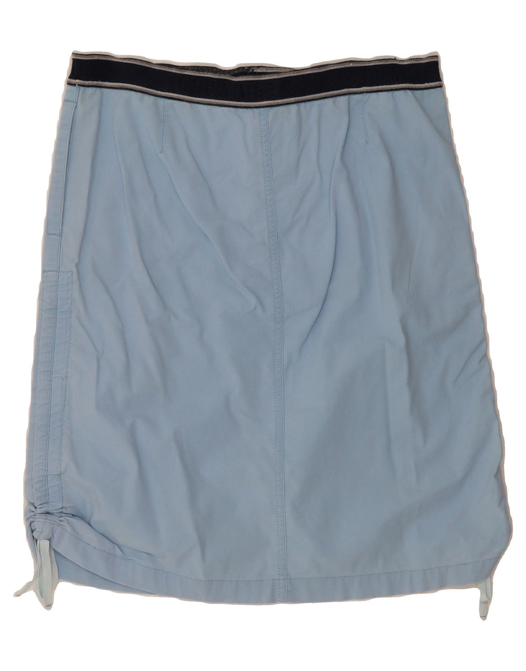 PLAYLIFE Womens Cargo Skirt IT 40 Small W34  Blue Cotton Vintage Playlife and Second-Hand Playlife from Messina Hembry 