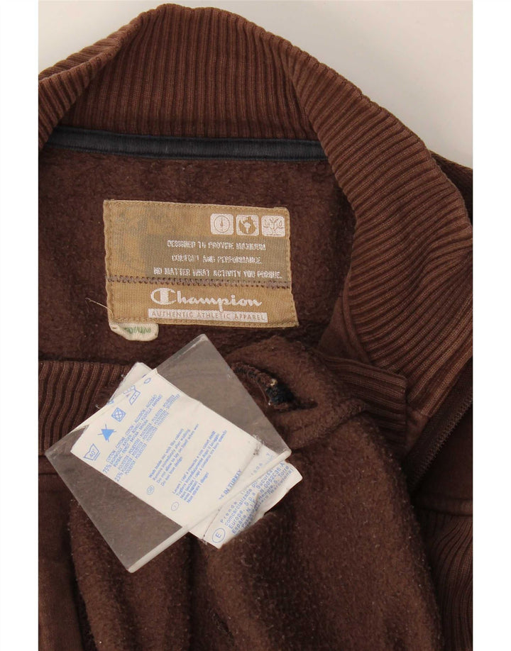 Ανδρική φόρμα Champion Top Jacket Μεσαίο Καφέ Βαμβακερό