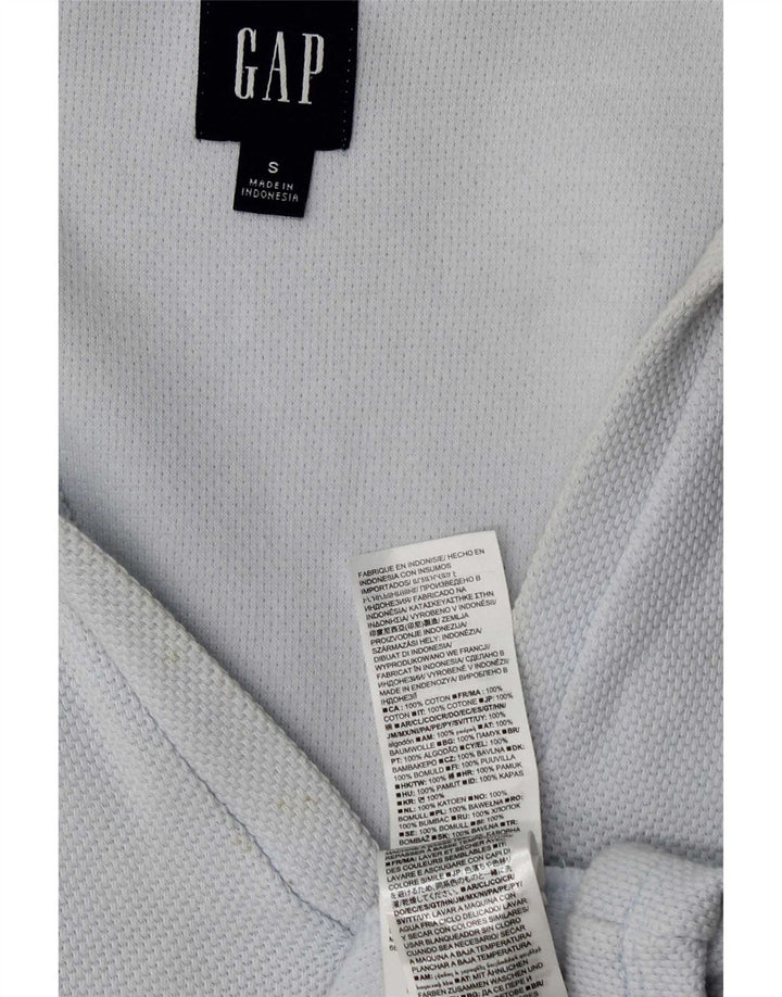 Gap Γυναικείο Oversized Polo φόρεμα UK 10 Small Blue βαμβακερό