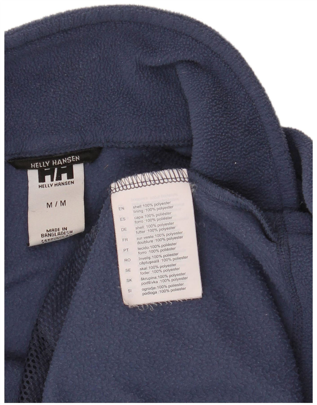 HELLY HANSEN Ανδρικό Fleece Jacket UK 38 Medium Navy Blue Polyester