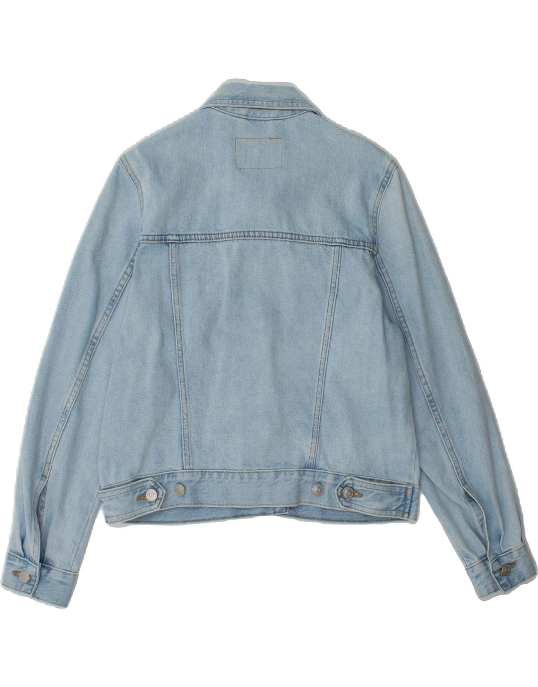 AMISU Womens Denim Jacket Small Blue Cotton Vintage AMISU and Second-Hand AMISU from Messina Hembry 