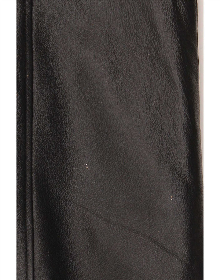 TCM Γυναικείο Δερμάτινο Παλτό UK 12 Medium Black Leather