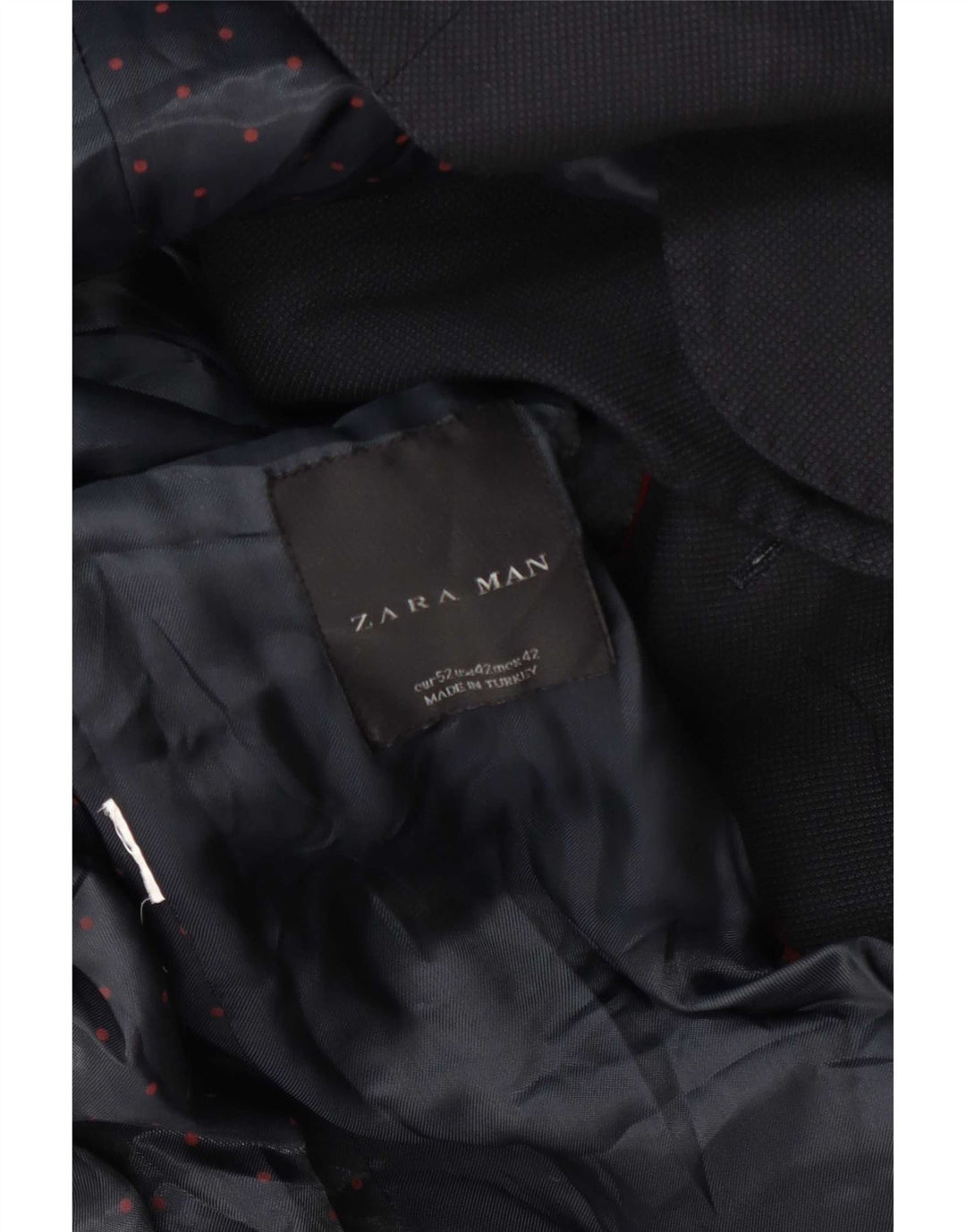 Zara Ανδρικό μπλέιζερ μπουφάν EU 52 Large Navy Blue