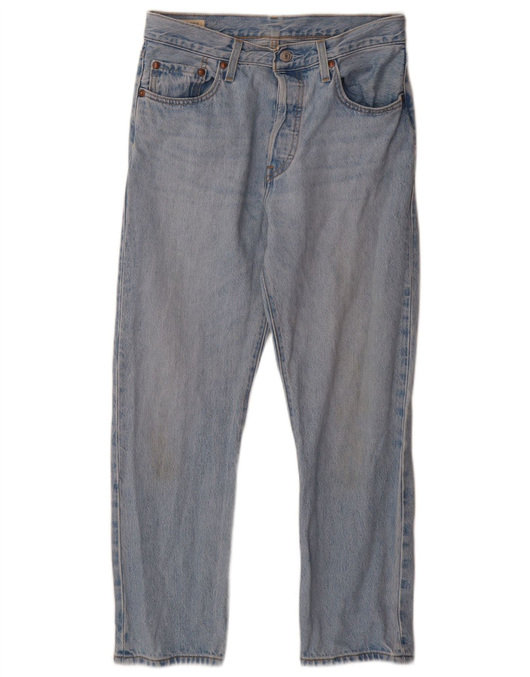 LEVI'S Ανδρικό τζιν 501 ίσιο W28 L26 Μπλε βαμβακερό