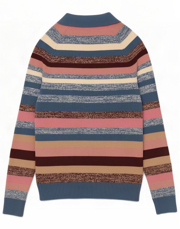 White Stuff Γυναικείο πουλόβερ Polo Neck Jumper UK 14 Large πολύχρωμο