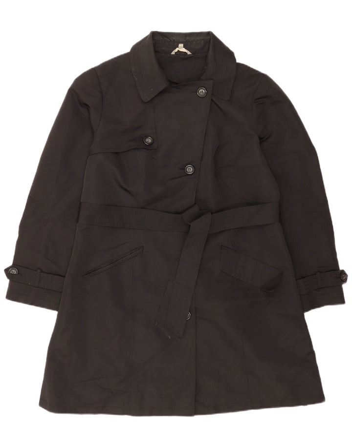 Marks & Spencer Γυναικεία καμπαρντίνα UK 16 Large Black Polyester