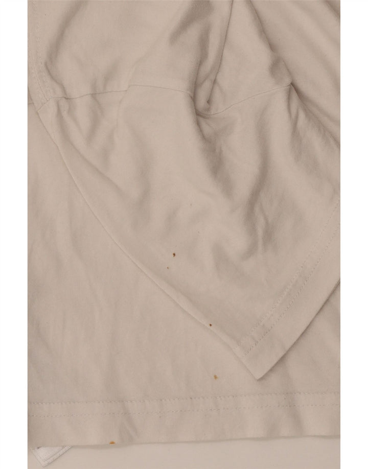 Γραφικό μπλουζάκι LEVI'S για κορίτσια 13-14 ετών λευκό βαμβακερό