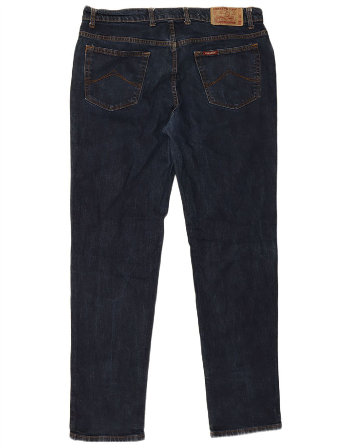 Carrera Mens 700 Regular Slim Jeans W40 L34 Μπλε βαμβακερό
