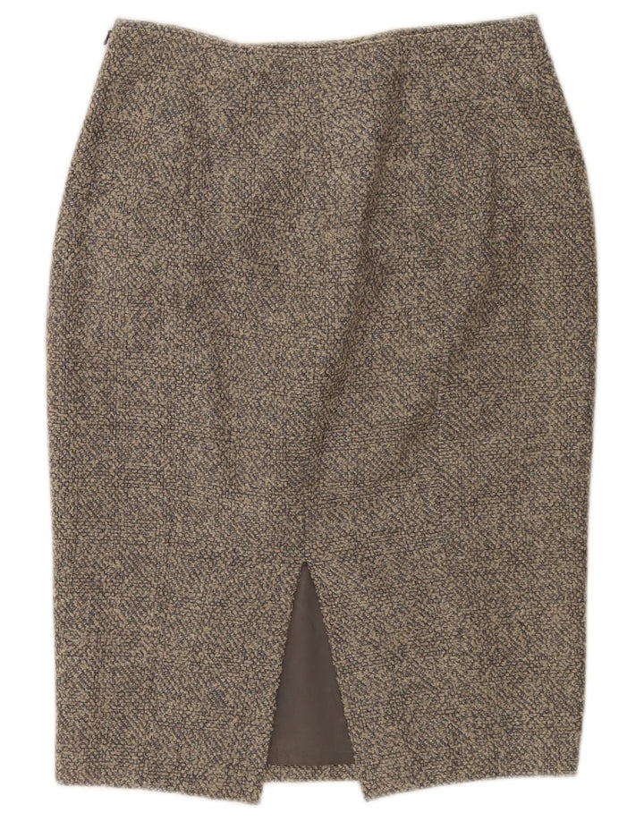 HOBBS Γυναικεία Pencil Φούστα UK 10 Small W28 Grey Wool