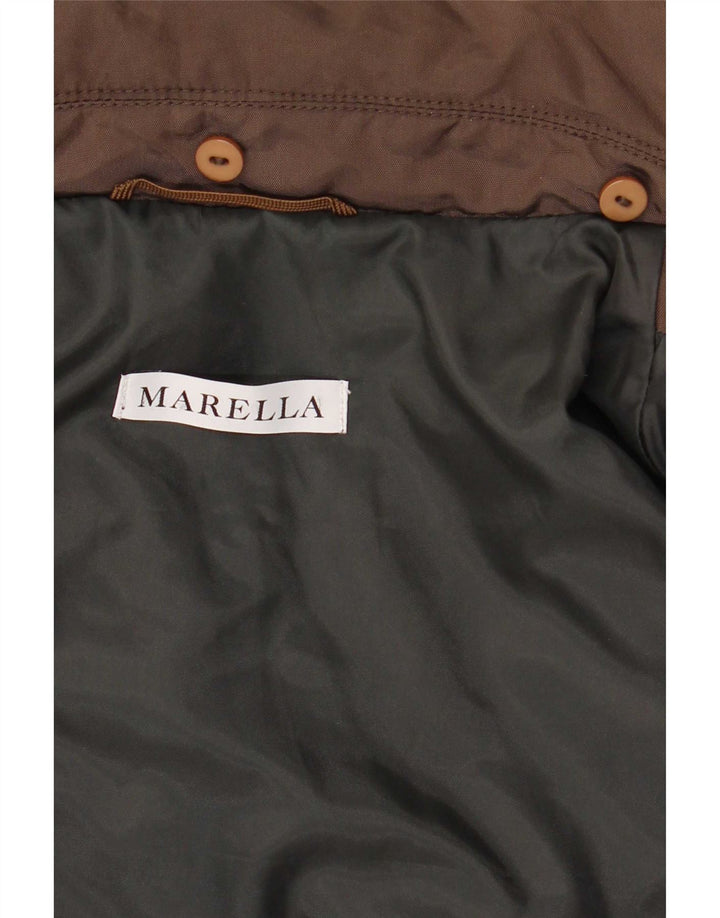Γυναικείο μπουφάν Marella UK 14 Large Brown Polyamide