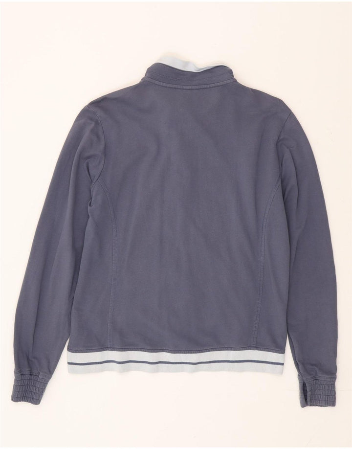 Γυναικεία αθλητική φόρμα Champion Top Jacket UK 14 Medium Navy Blue Colourblock