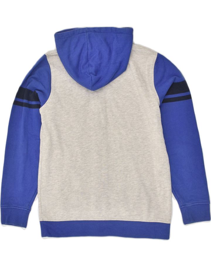 ANIMAL Girls Zip Hoodie Sweater 15-16 Years Purple Colourblock Cotton | Vintage Animal | Thrift | Second-Hand Animal | Used Clothing | Messina Hembry 