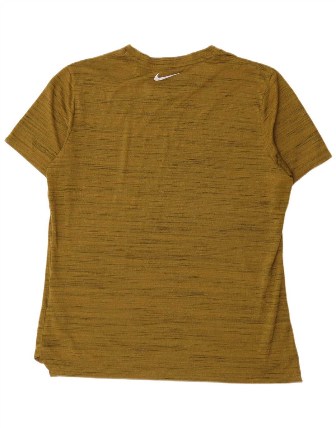 Ανδρικό μπλουζάκι NIKE με μπλουζάκι Dri Fit Top μεγάλο χακί από πολυεστέρα