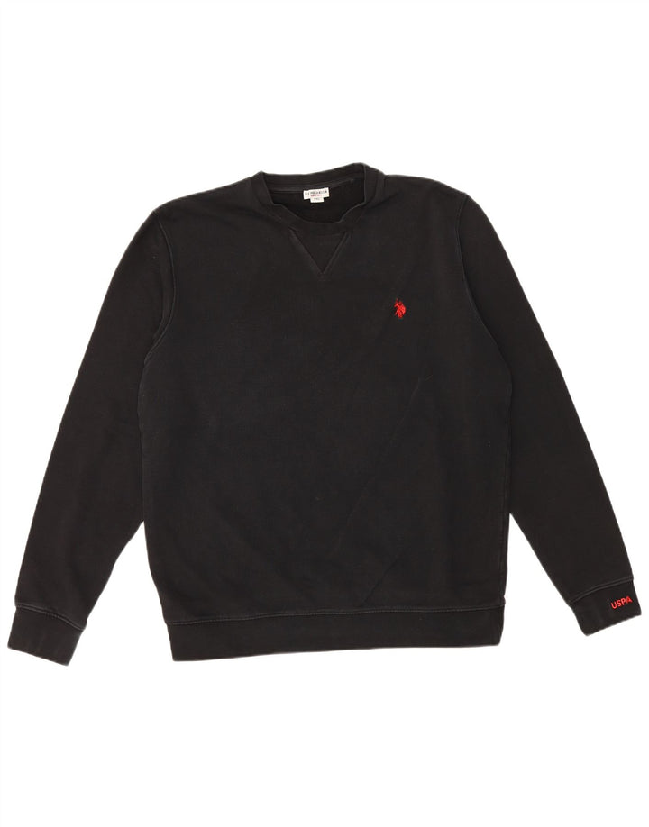 Πόλο Ασν. Ανδρικό φούτερ Jumper 2XL Μαύρο
