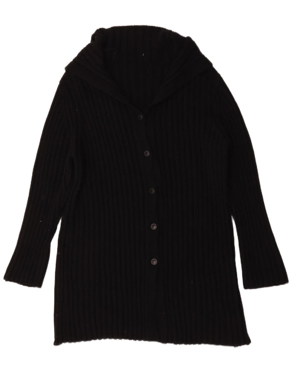 Marks & Spencer Γυναικείο πουλόβερ Longline Cardigan UK 22 3XL Μαύρο Ακρυλικό