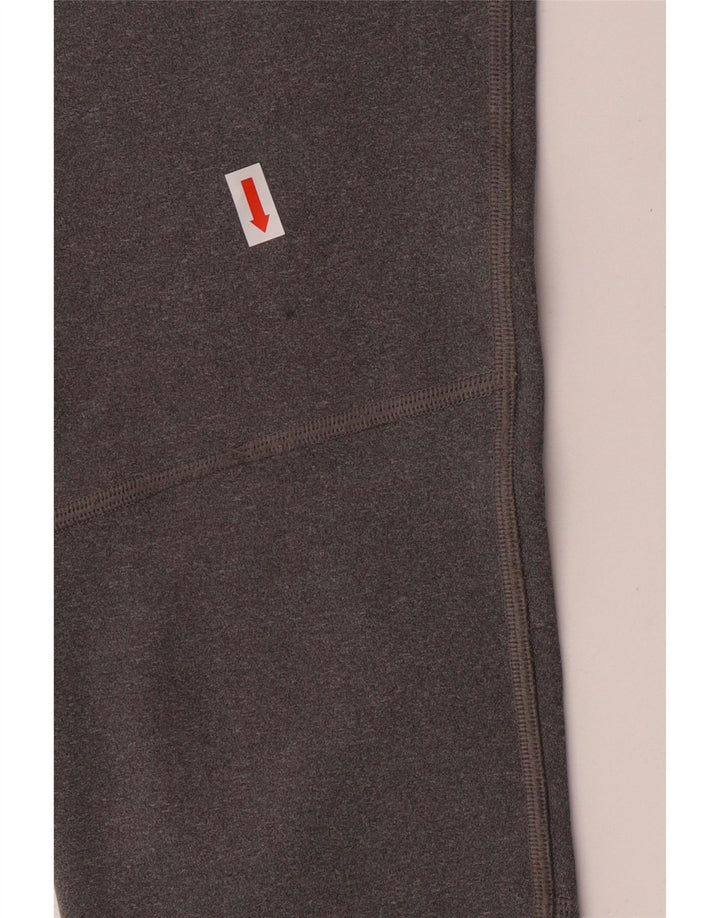 Γραφικά κολάν NIKE Girls Dri Fit 12-13 ετών Μεγάλο γκρι χρώμα