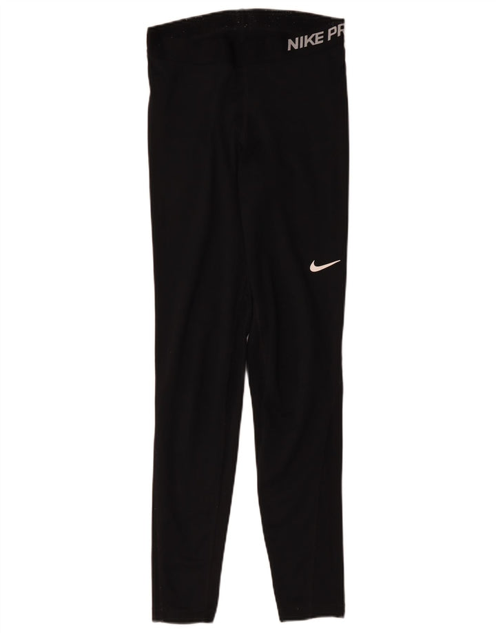 Γυναικεία κολάν Nike Dri Fit Graphic UK 8 Small Black