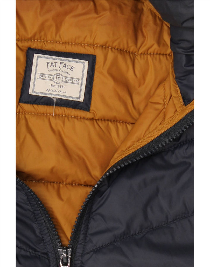 Fat Face Γυναικείο μπουφάν με κουκούλα UK 14 Medium Navy Blue